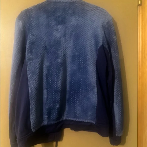 Rohan Pack Pocket Polartec Fleece Jacket Womenâs Medium Blue Full Zip Outdoor - Picture 2 of 6